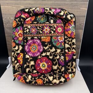Vera Bradley Suzani Campus Laptop Backpack Retired Bag Floral Handbag Padded
